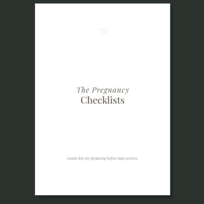 The Pregnancy Checklists
