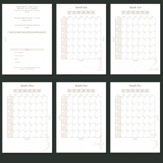 The Monthly Layouts