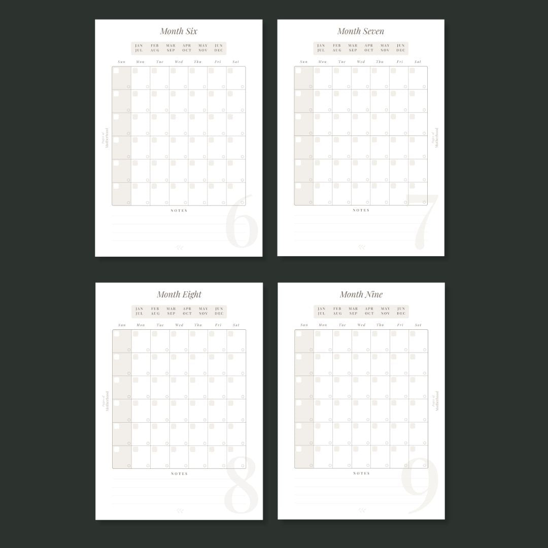 The Monthly Layouts